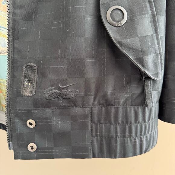 Nike 6.0 All Black Checkered Jacket Coat - Picture 8 of 16